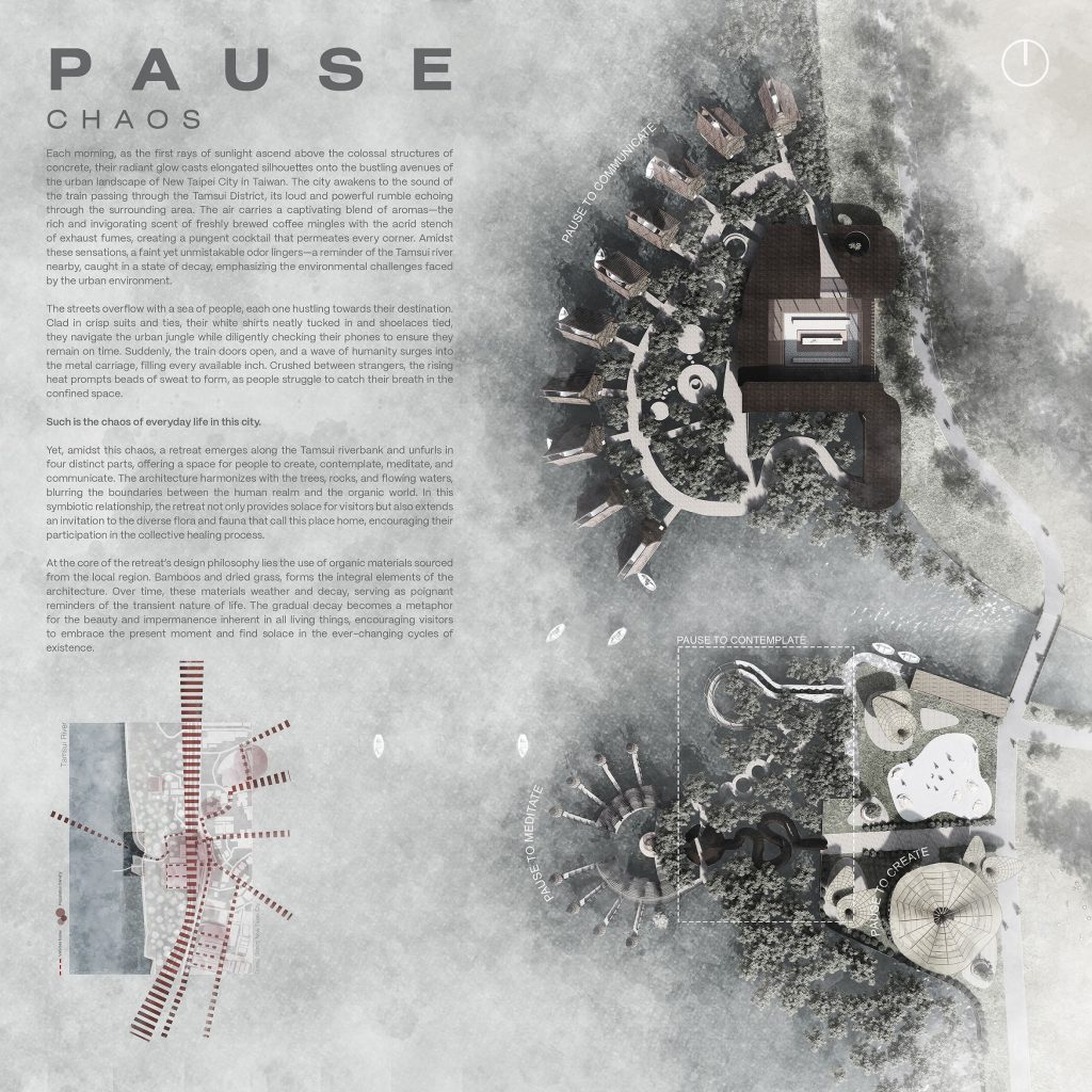 Project 1 page of Pause in Chaos