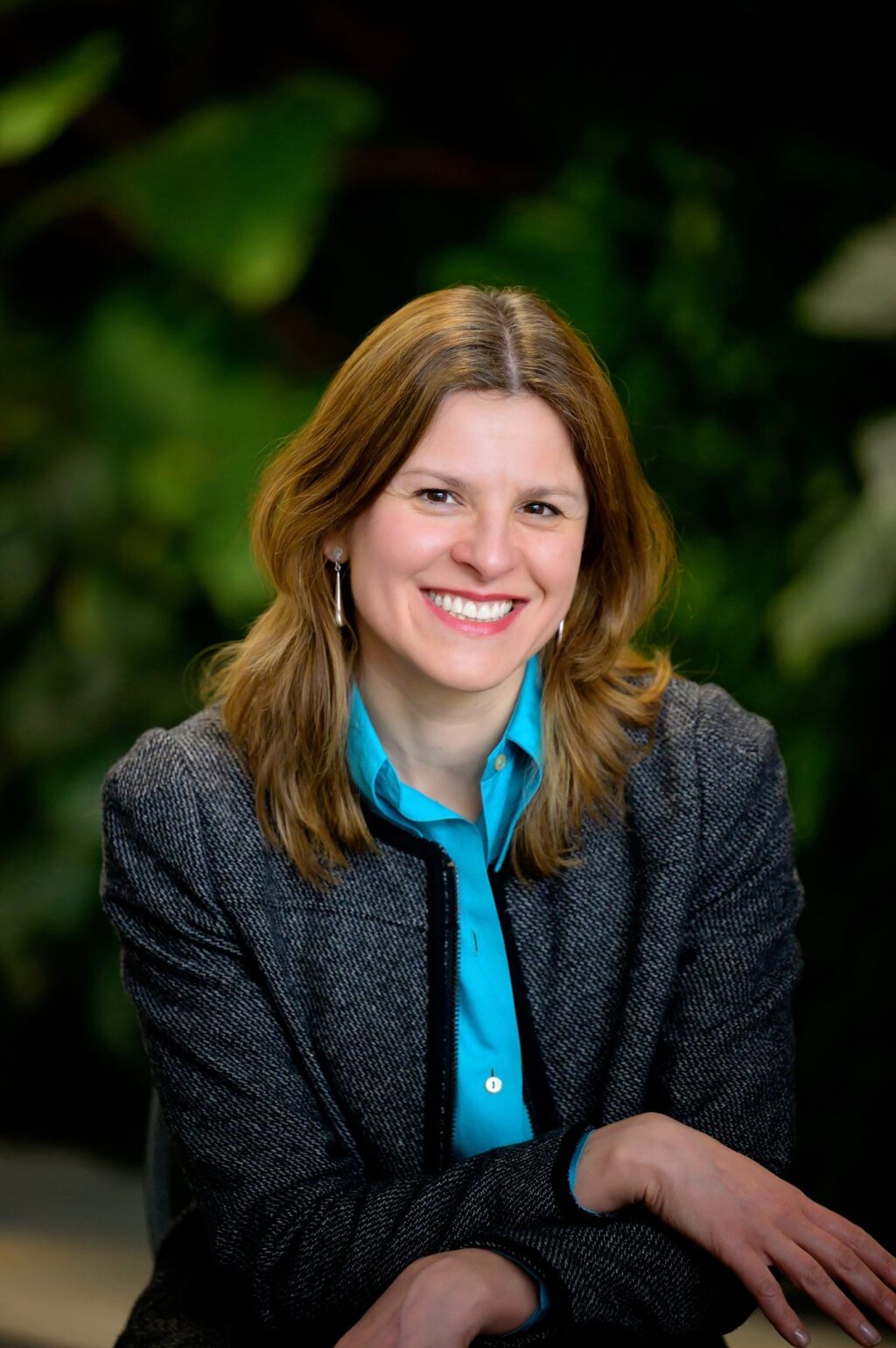 In colour headshot of Mariana Esponda