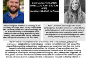 Event poster for Charles Gordon