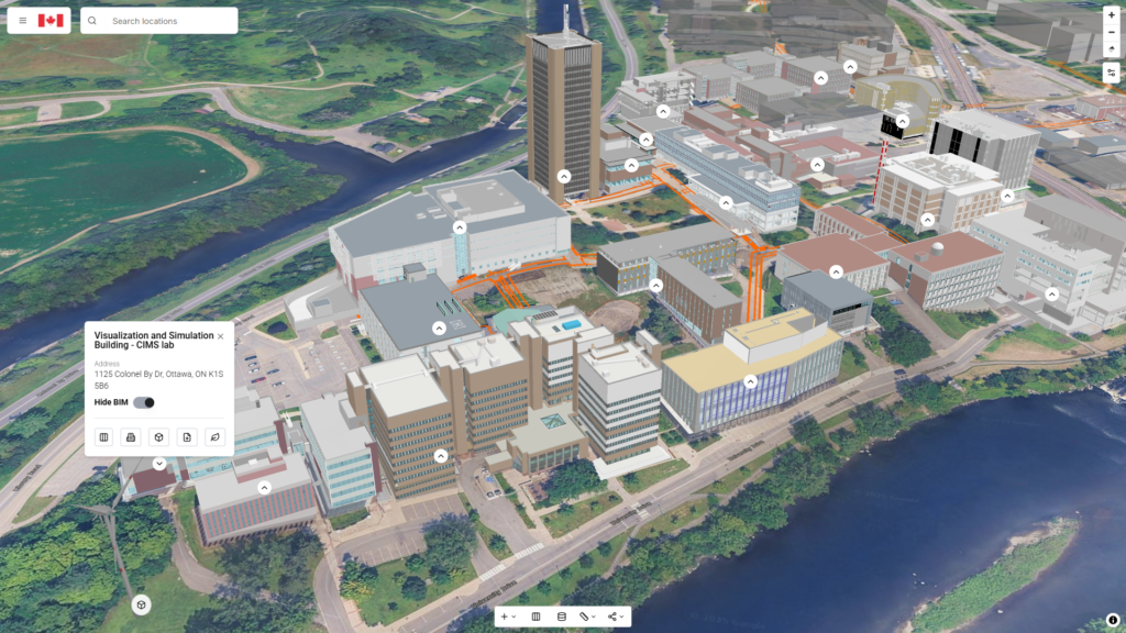 Carleton Campus BIM/GIS data