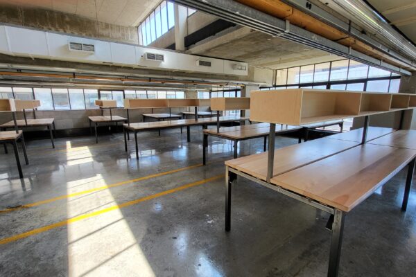 Renovated second year studio.