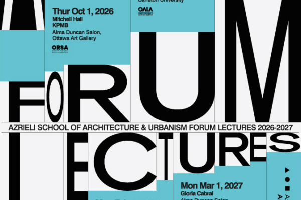 2026-2027 Forum Lecture Poster