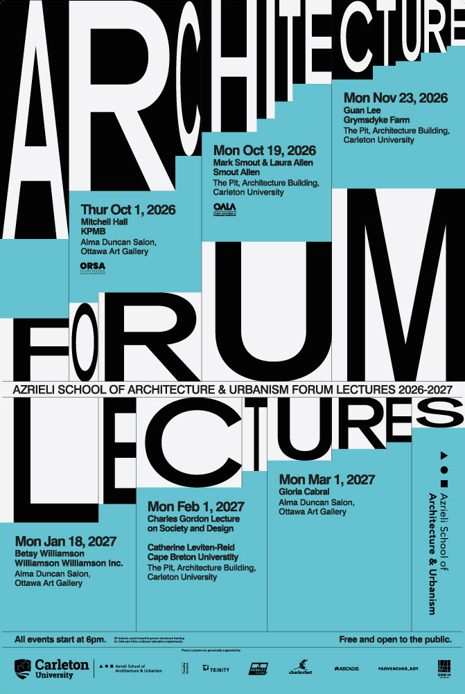 2026-2027 Forum Lecture Poster
