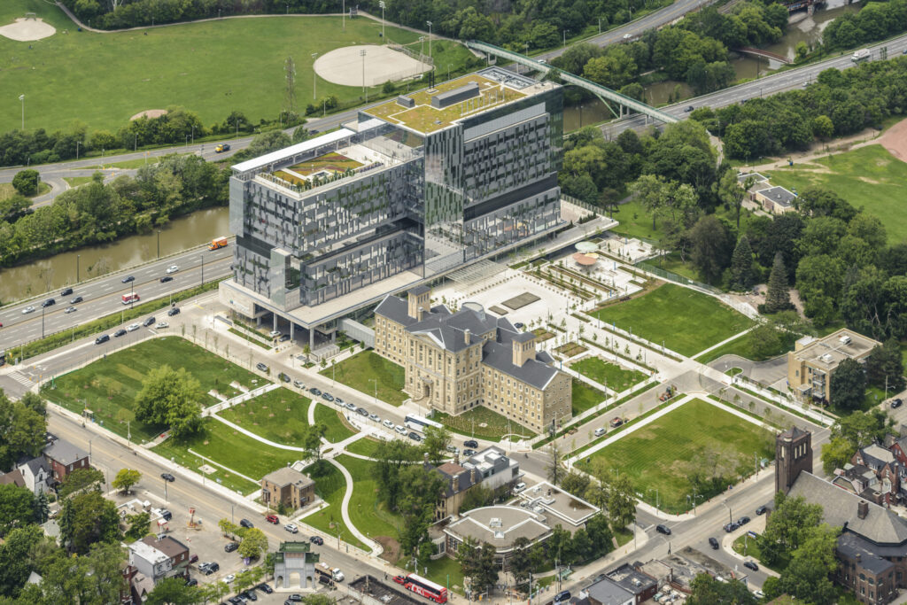 Mock up of the Bridgepoint Health campus